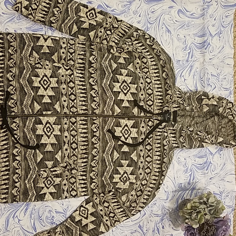 American Eagle zip-up hoodie.
